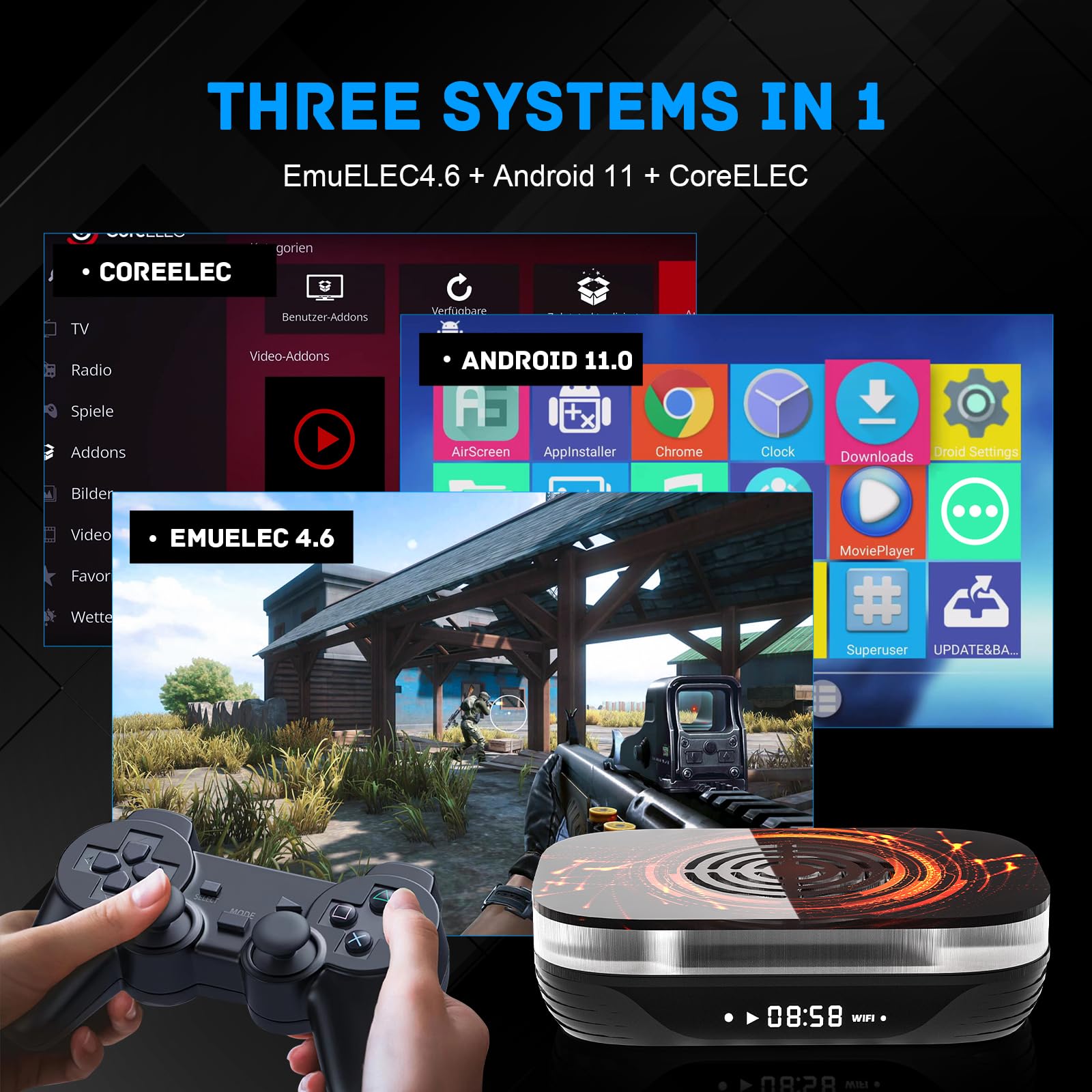 Amazon.com: Kinhank Super Console X4 Plus Retro Gaming